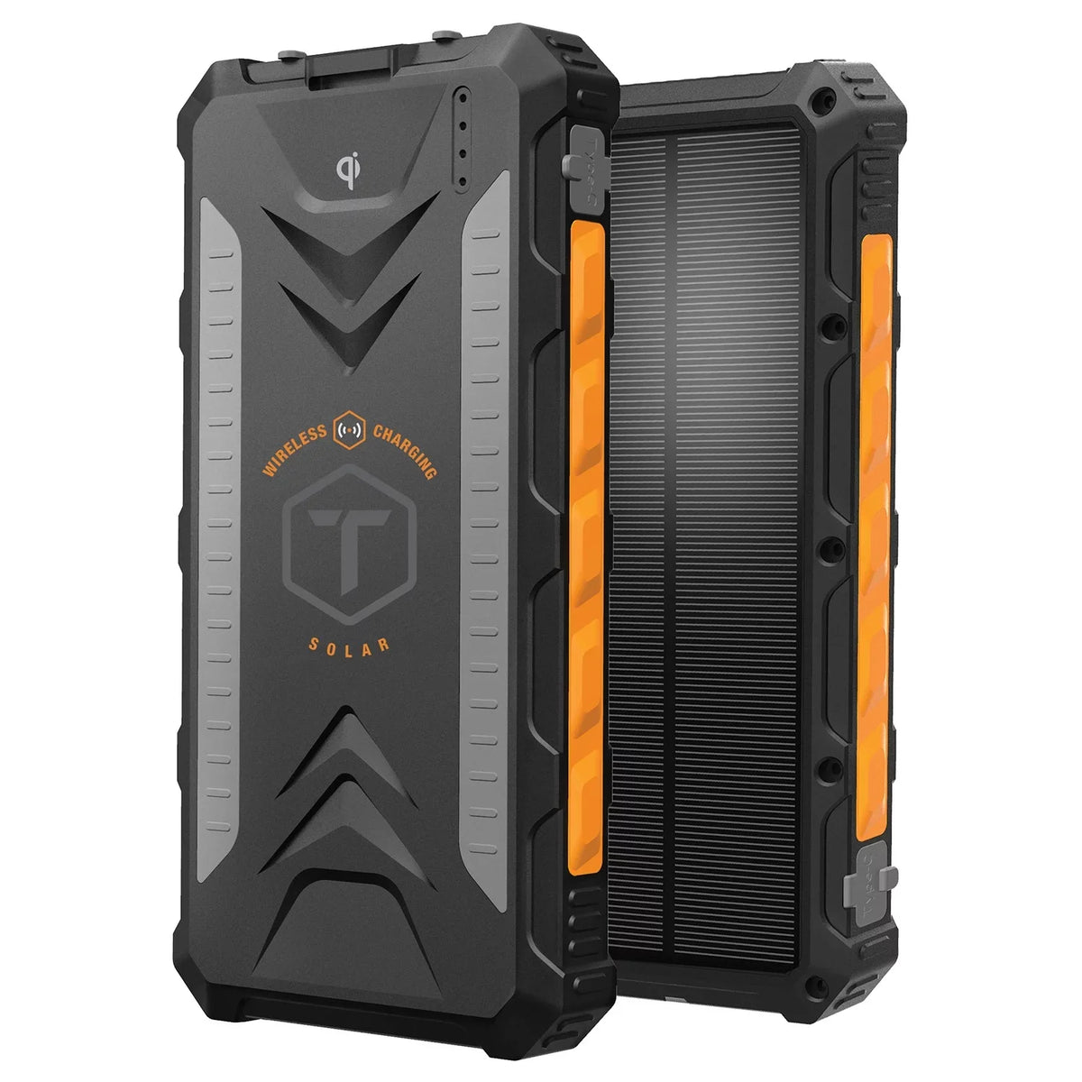 ToughTested 10;000 MAH Solar Charger & Wireless Portable Powerbank (ROC10)