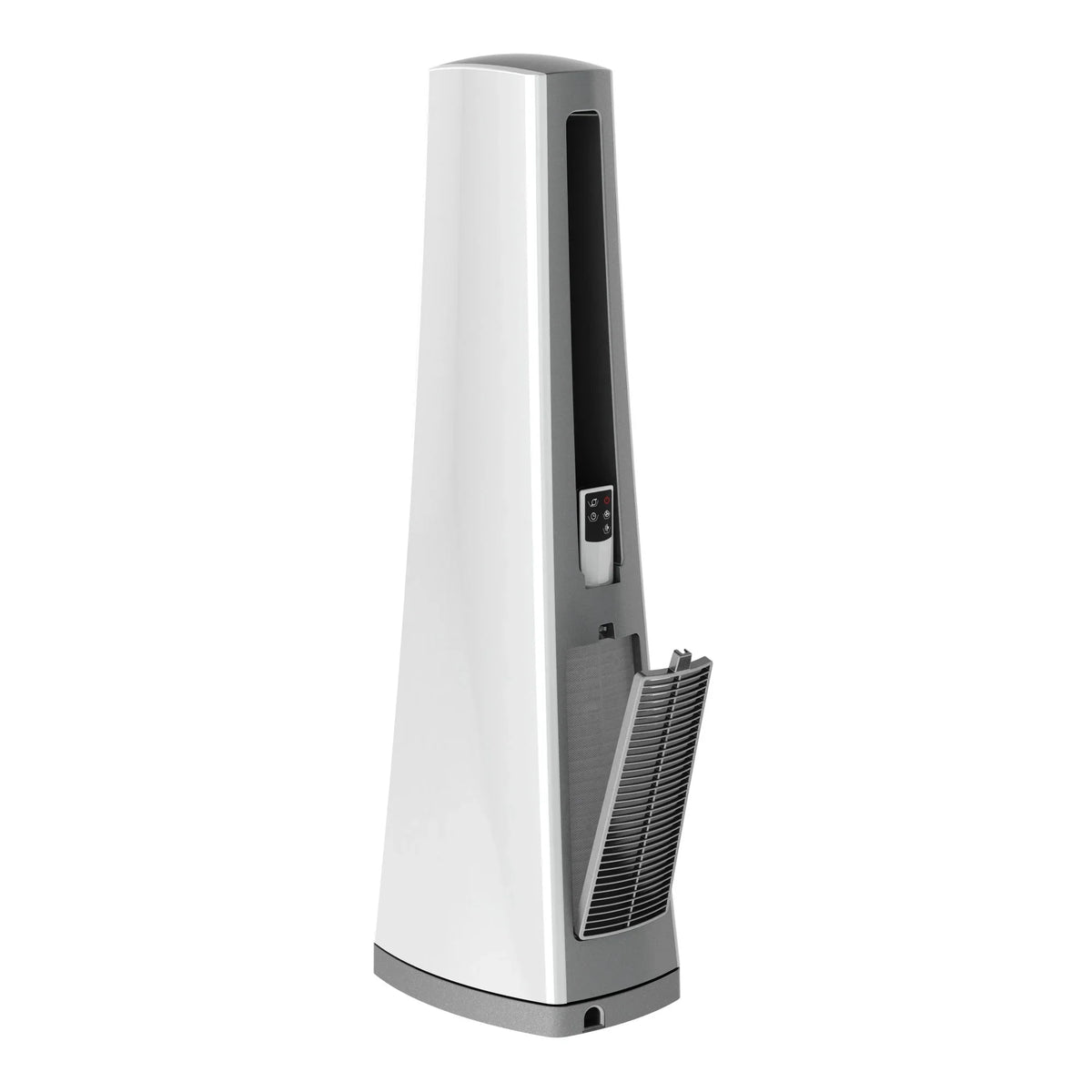 Lasko 36" 4-Speed Oscillating Bladeless Tower Fan with Timer and Remote; Gray; AC615; New