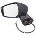 for 2015 to 2016 Nissan Versa_NOTE_H/B Left Driver LH Mirror Power; W/ SIDE VIEW CAMERA; SR MODEL; SMOOTH