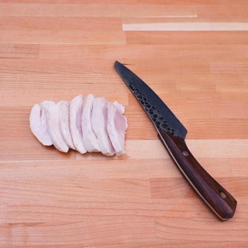 Butcher Block Counter Top; Grown Cherry Solid Hardwood Countertop; Wood Slabs For Kitchen; Reversible; Both Side Polished; Prefinished With Food-Safe Oil; 1.5" Thickness; 18" L X 25" W