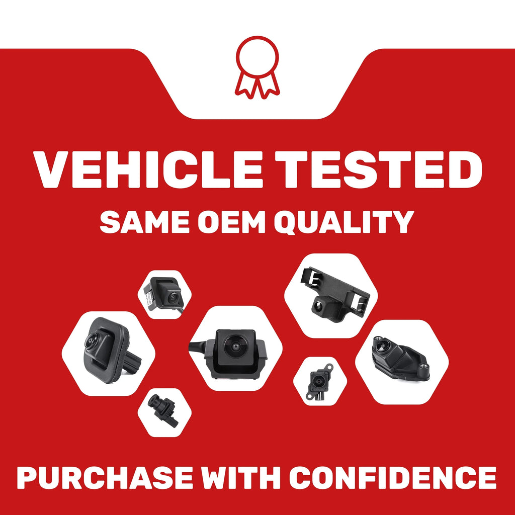 Master Tailgaters Replacement for Chevrolet Silverado / GMC Sierra 1500; 2500; 3500; w/o EZ Lift; w/o AVM (2016-2019) Backup Camera OE Part # 84079952; 23244435