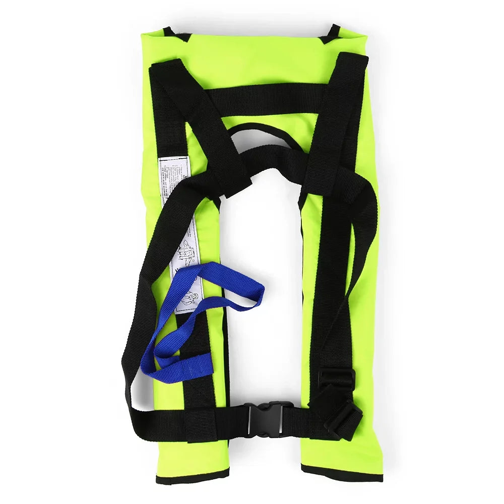 Manual Inflatable Adult Sports Swiming Fishing Survival Jacket