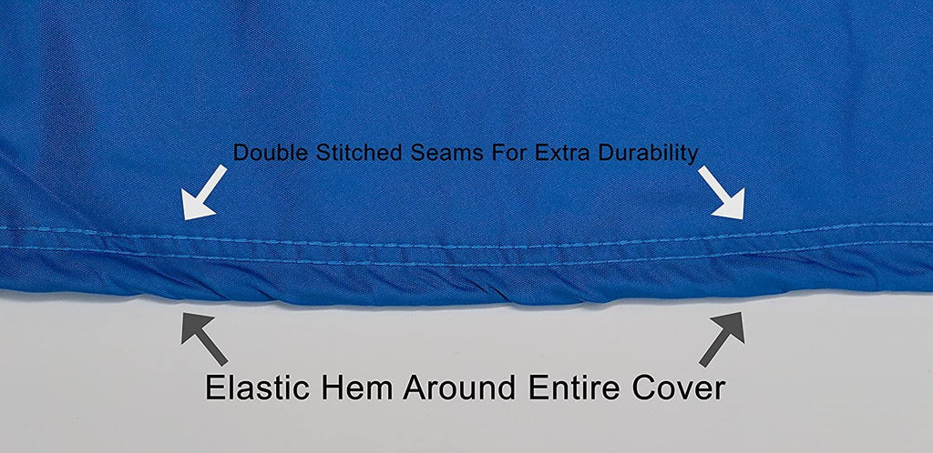 Weatherproof Jet Ski Covers for Yamaha EXR 2021 - Silver - High Sun Protection - All Weather - Trailerable - Protects from Rain; Sun; UV Rays; and More! Includes Trailer Straps and Storage Bag