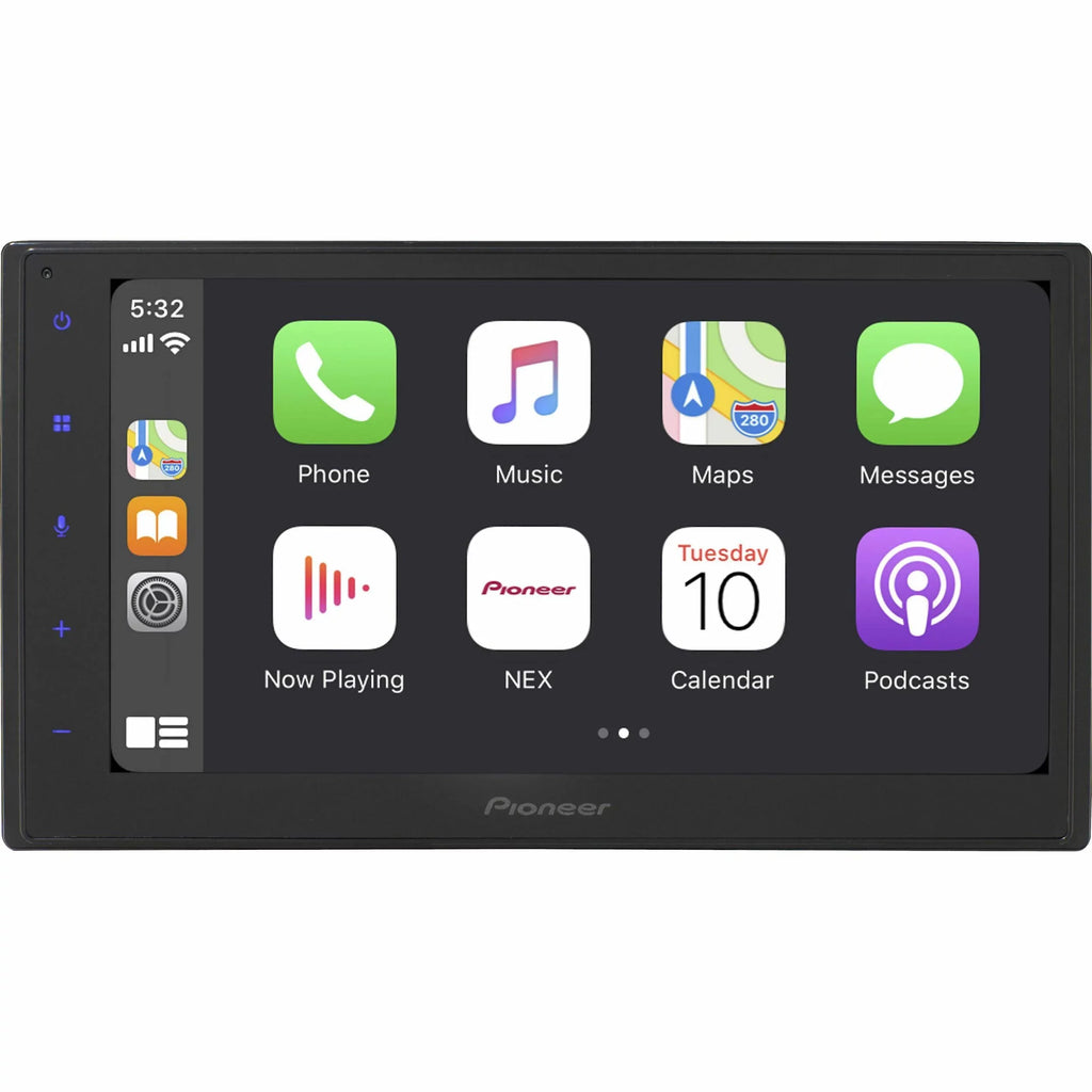 Restored Premium Pioneer DMH1770 6.8" Capacitive Glass Touchscreen; Bluetooth and Back-Up Camera Ready Digital Media Receiver (Refurbished)