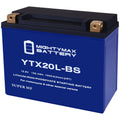 YTX20L-BS Lithium Replacement Battery compatible with Kawasaki Jet Ski JS750 SXi; SXi Pro 95-02
