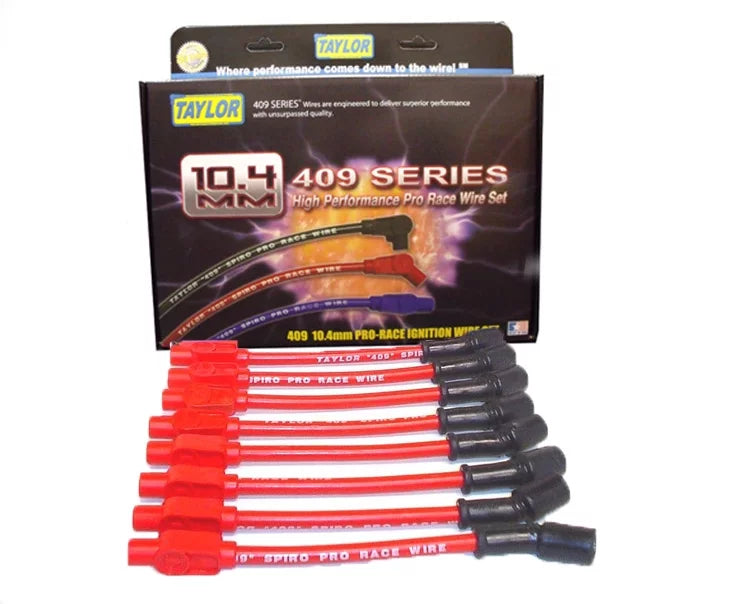 Taylor Cable 79261 409 Spiro Pro 10.4Mm Ignition Wire Set Fits Camaro Fits/For Fits select: 2015-2018 CHEVROLET SILVERADO K1500 LT; 2014 CHEVROLET SILVERADO K1500