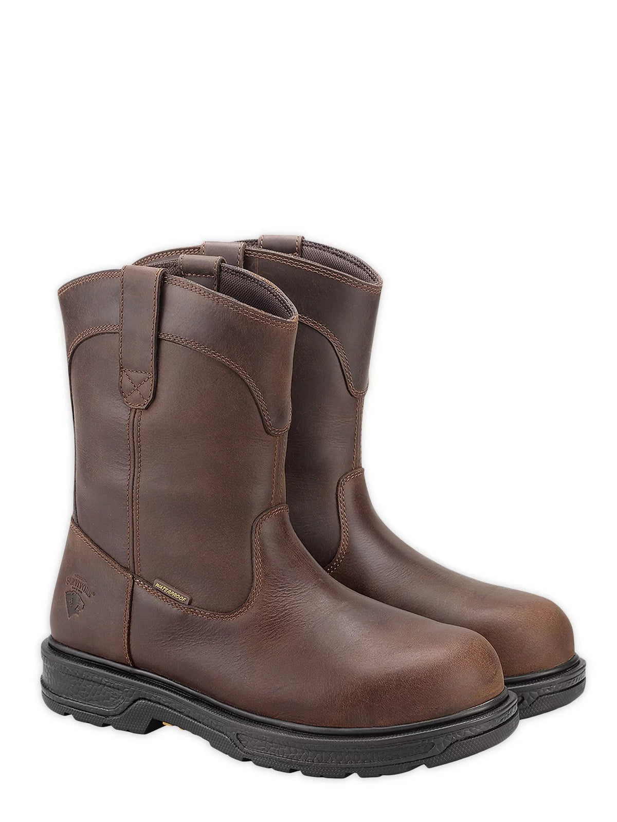 Herman Survivors Men's Plower Fluidproof Pull Work Boots