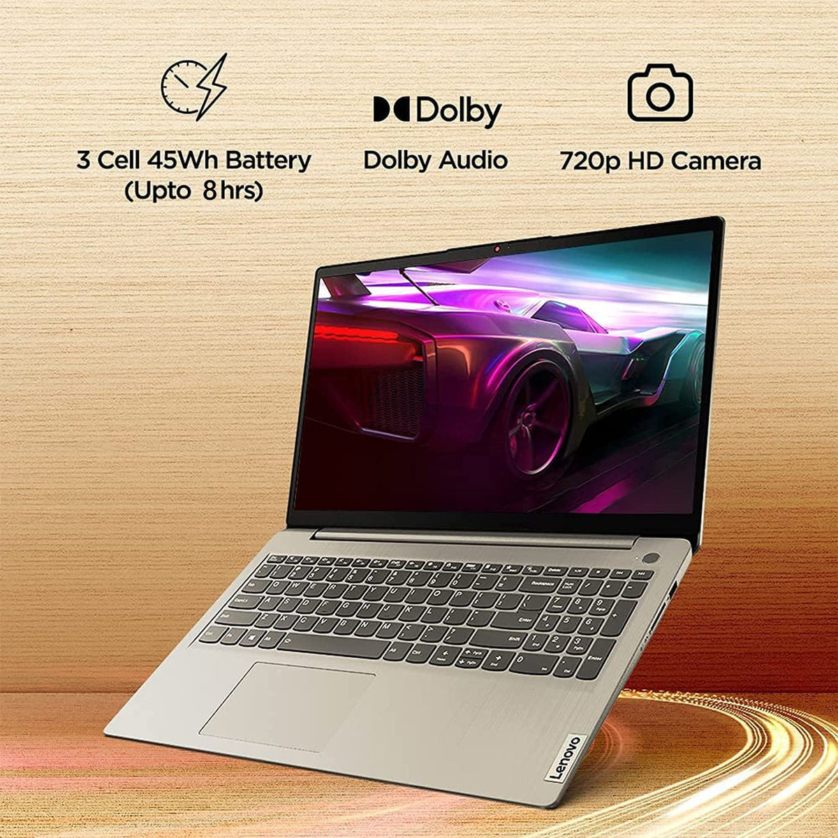 Lenovo 2021 IdeaPad 3 Notebook; 15.6" FHD IPS Touchscreen Display; i5-1135G7 (>i7-1065G7); Iris Xe Graphics; Wi-Fi 6; Camera; Type-C; Fingerprint; w/Accessories (12GB RAM | 512GB PCIe Drive)