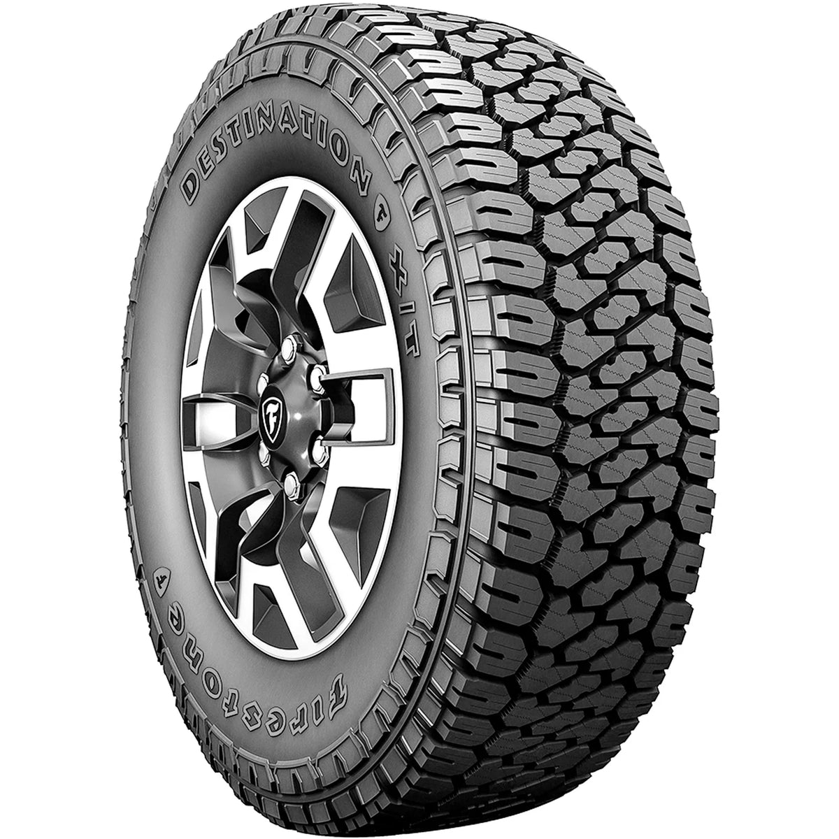 Set of 4 (FOUR) Firestone Destination X/T LT 255/75R17 Load C 6 Ply XT Extreme Terrain Tires Fits: 2021-22 Jeep Wrangler Willys Sport; 2013 Jeep Wrangler Unlimited Rubicon