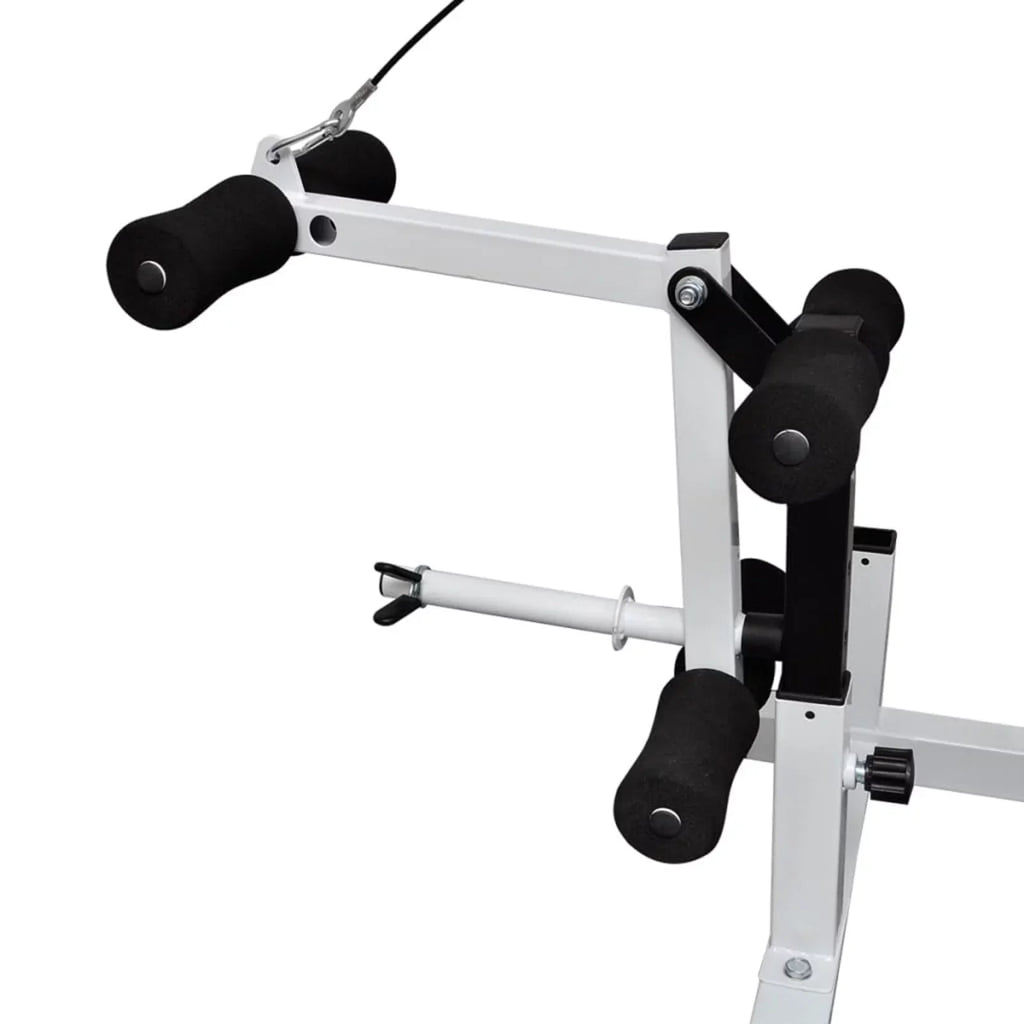 Aibecy Weight Bench with Weight Rack; Barbell and Dumbbell Set 264.6 lb