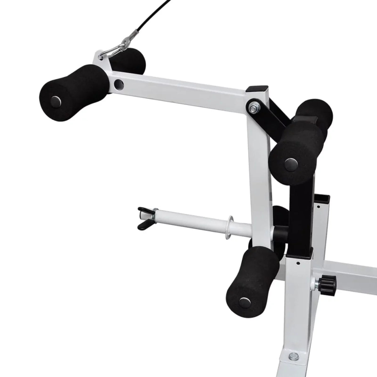 Aibecy Weight Bench with Weight Rack; Barbell and Dumbbell Set 264.6 lb