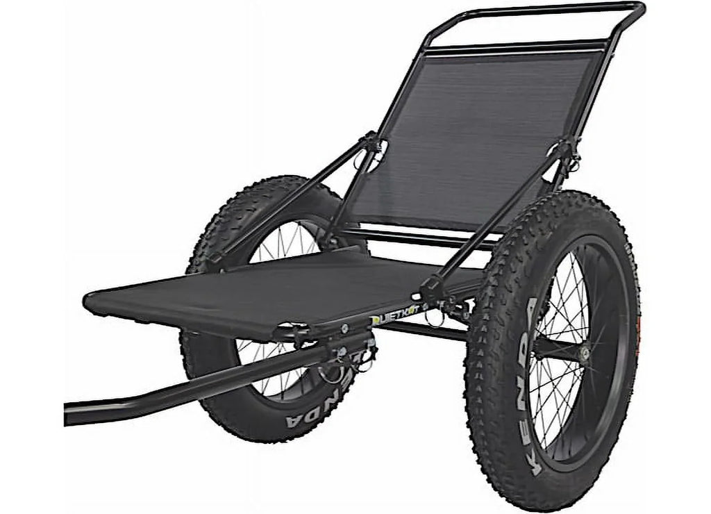 QuietKat Cargo Cart 2 Wheel; Black; FKA-15888