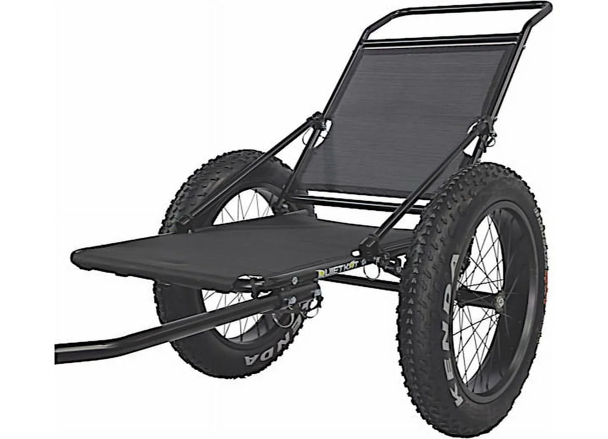 QuietKat Cargo Cart 2 Wheel; Black; FKA-15888