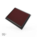 K&N Engine Air Filter: Washable; Replacement Filter: 2010-2019 Toyota/Lexus/Mitsubihi L3/L4; 33-2435