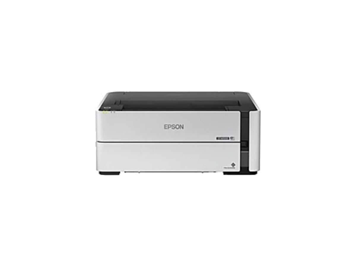 Epson - C11CG94201 - Epson WorkForce ST-M1000 Inkjet Printer - Monochrome - 1200 x 2400 dpi Print - Automatic Duplex Print - 251 Sheets Input - Gigabit Ethernet - Wireless LAN - Wi-Fi Direct; Apple