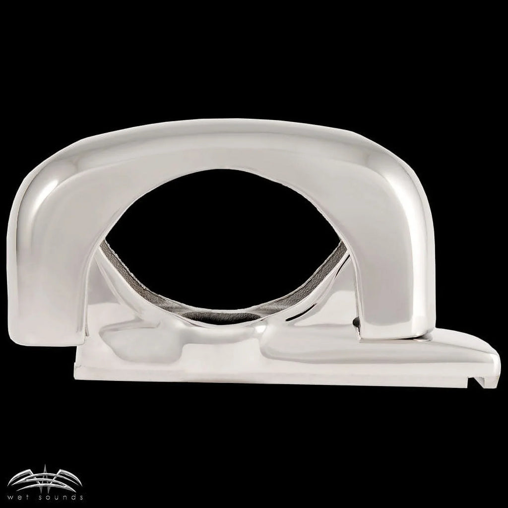 Wet Sounds REV10 White 10" Tower Speakers with Mini Fixed Clamps - Fits 1" to 1 7/8"