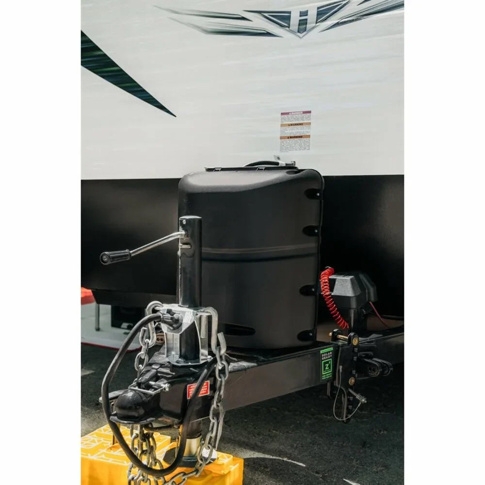 Camco 40565 LP Tank Cover - Fits 20 lb. Single Tank; Black