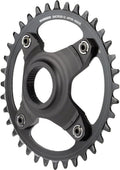 Shimano STEPS SM-CRE80-12-B Chainring - 36T Without Chainguard; 55mm Chainline; Black