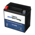 Zipp Battery YTX14-BS (14-BS 12 Volt;12 Ah; 200 CCA) Motorcycle Battery for Honda 1100cc Vt1100c; C3; T Shadow (spirit; Aero; A. C. E. Tourer) 2001