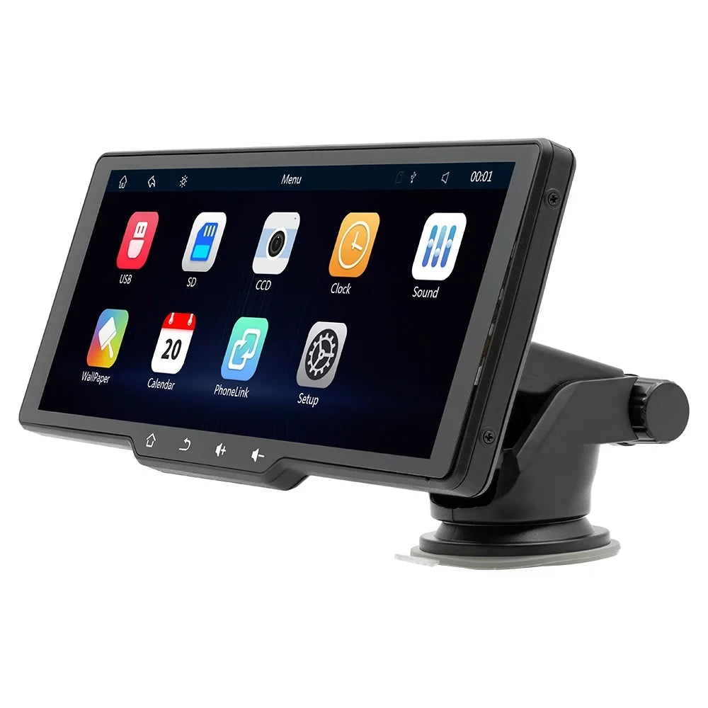 Andoer Portable Wireless CarPlay Car Video Recorder; Car Camera Auto Camcorder; Car Player with Multilanguage Support
