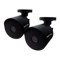 Night Owl Wired 1080p HD Surveillance Bullet Cameras; Indoor Outdoor; Night Vision; Black; 2-Pack; Add to a Compatible Night Owl Recorder