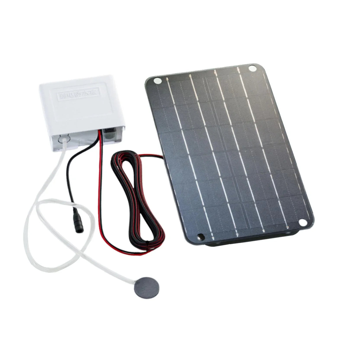 koolsoo Solar Air Pump;Aquarium Air Pump Oxygenator Silent Eco Friendly;6V Solar Pond Aerator Solar Powered Pond Pump for Hydroponics