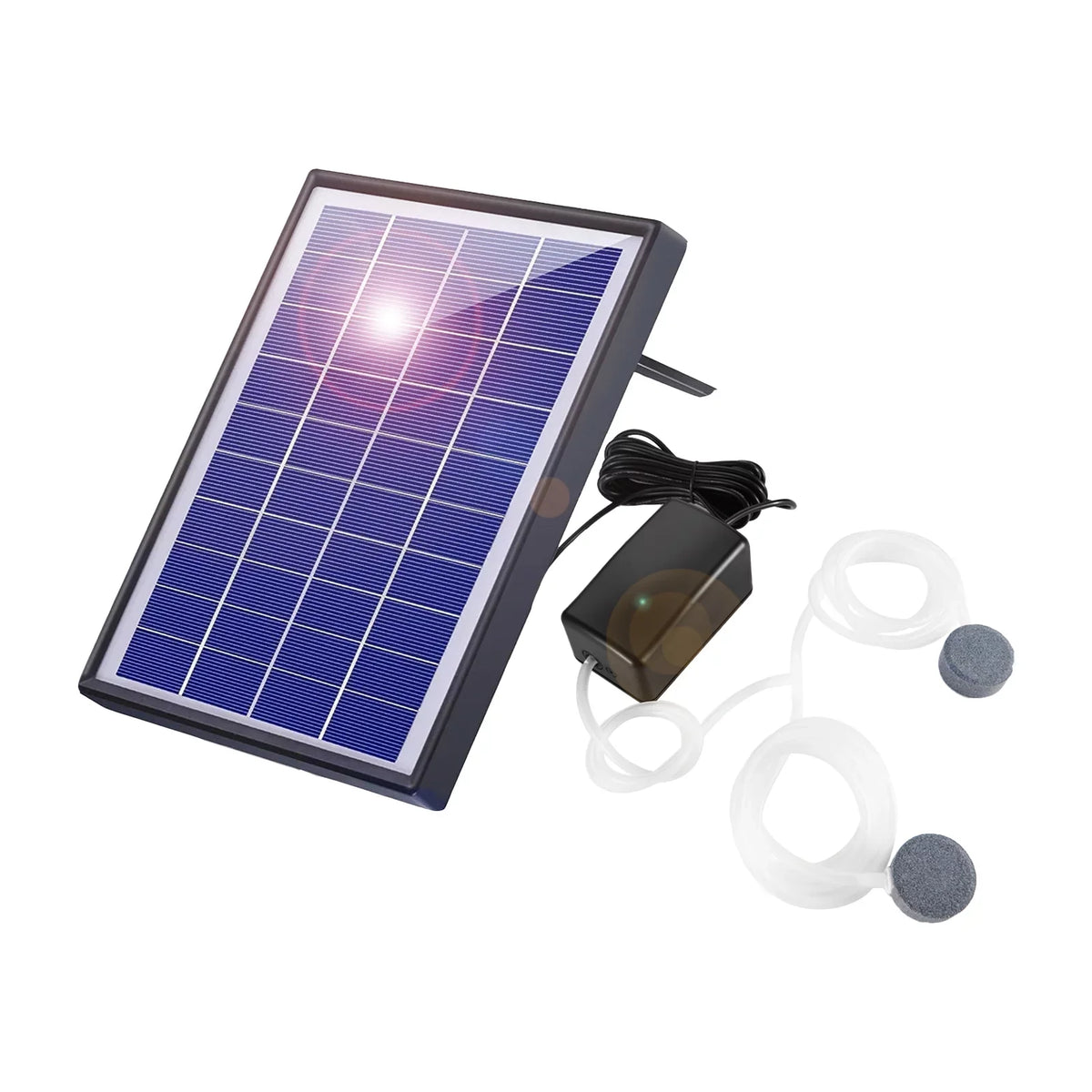 GoolRC Oxygenation pump; Pool Pond Aerator Air Pump Bubble Stones Fish Air Bubble Stones Solar Pump Fish Air Pump Aerator Fish6w 2 Air BubbleAerator Air Pump Aerator With Yaliya