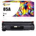 Toner Bank Compatible 85A Toner Cartridge for HP CE285A 85A LaserJet Pro P1102W Pro M1212NF Pro M1132 M1210 M1130 M1212NF M1217NFW Printer Replacement Toner Ink (Black; 1-Pack)