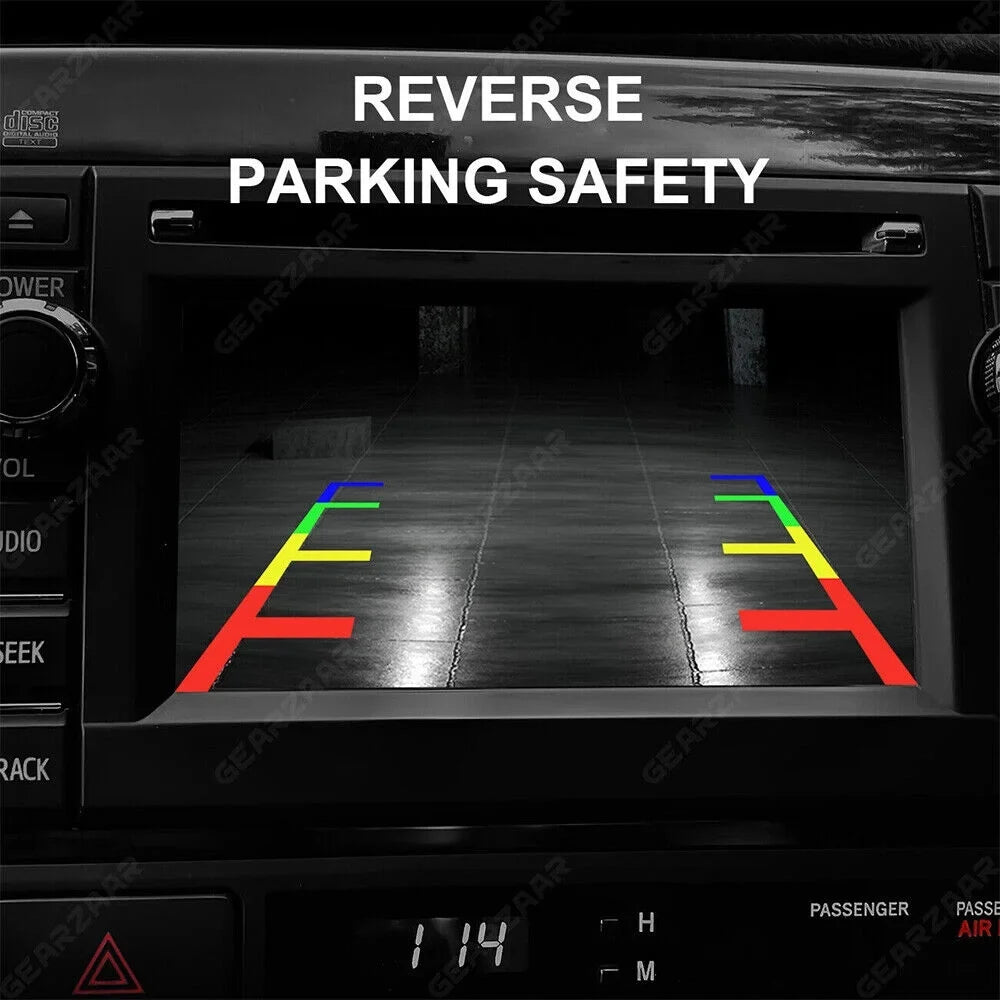 KingFurt Night Vision Liquidproof High Resolution Chevy GMC Silverado/Sierra Rear View Backup Camera