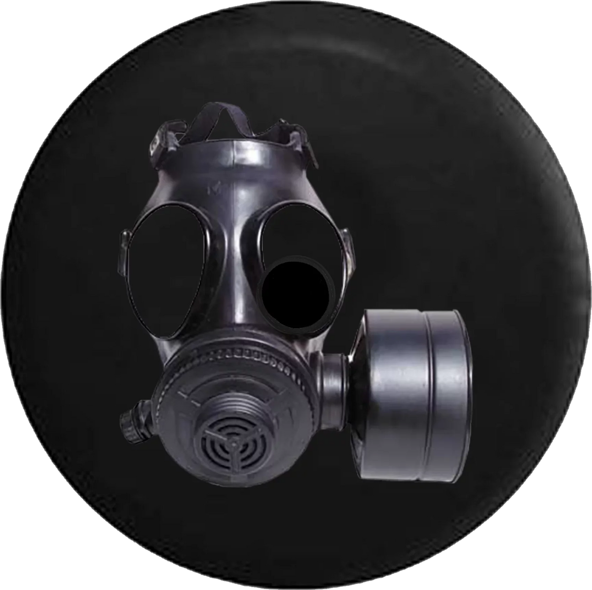 2018 2019 Wrangler JL Backup Camera Gas Mask Urban Warfare Spare Tire Cover for Jeep RV 32 mm