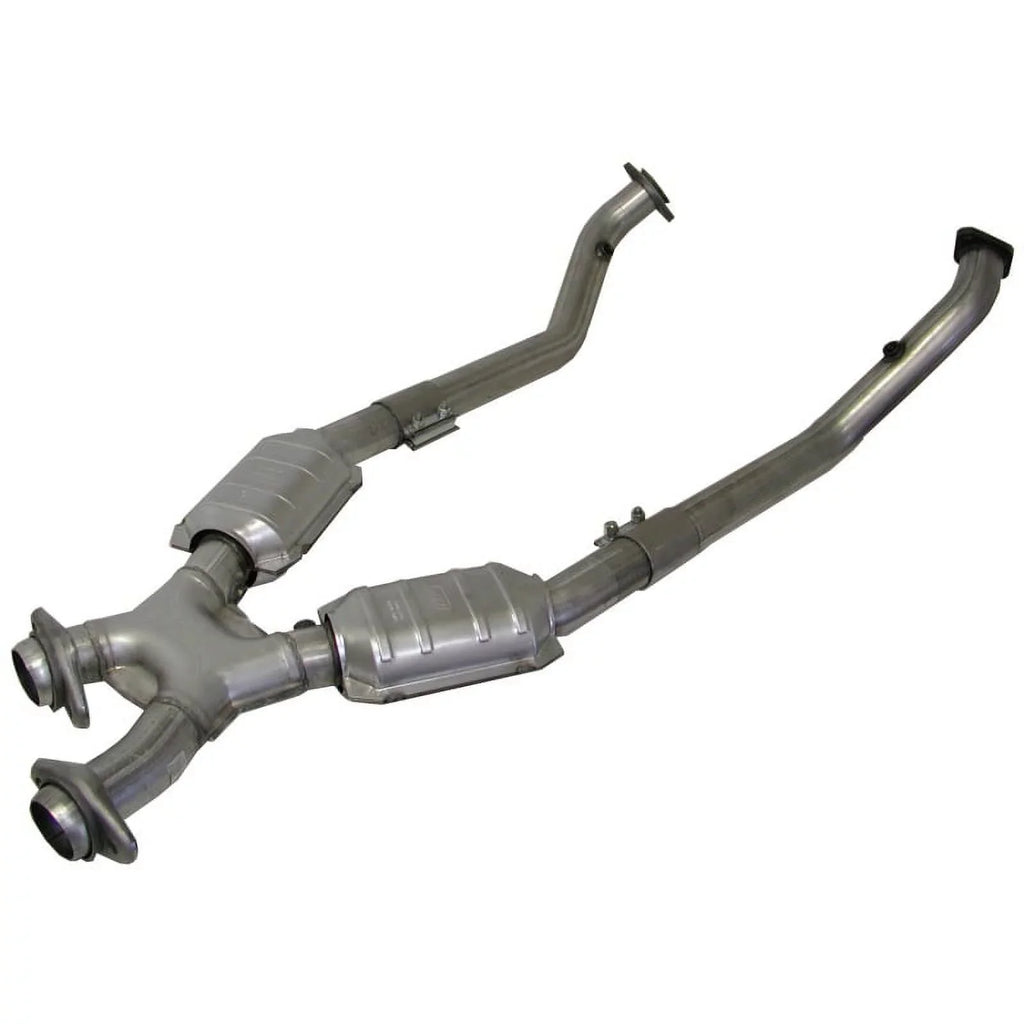 BBK 96-98 Mustang 4.6 GT High Flow X With Catalytic Converters - 2-1/2 Fits select: 1996-1998 FORD MUSTANG