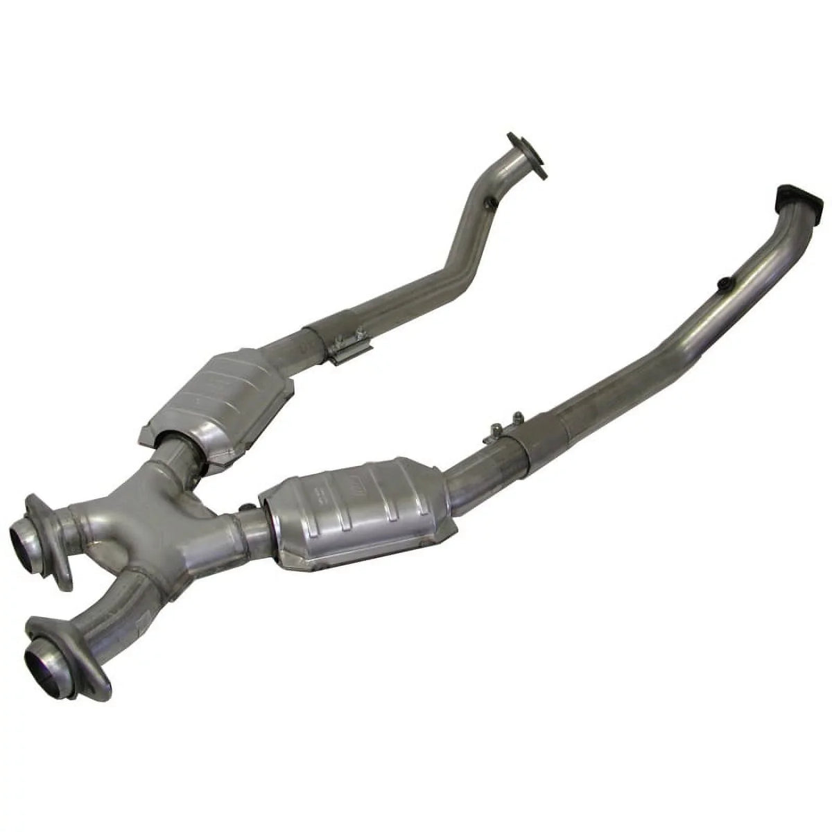 BBK 96-98 Mustang 4.6 GT High Flow X With Catalytic Converters - 2-1/2 Fits select: 1996-1998 FORD MUSTANG
