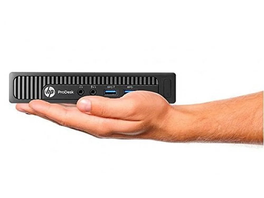 Restored HP Elite 600 G1 Micro Desktop Computer Ultra Small Tiny PC ( Core i3-4160T; 4GB Ram; 320GB HDD; WiFi) Win 10 Pro (Refurbished)