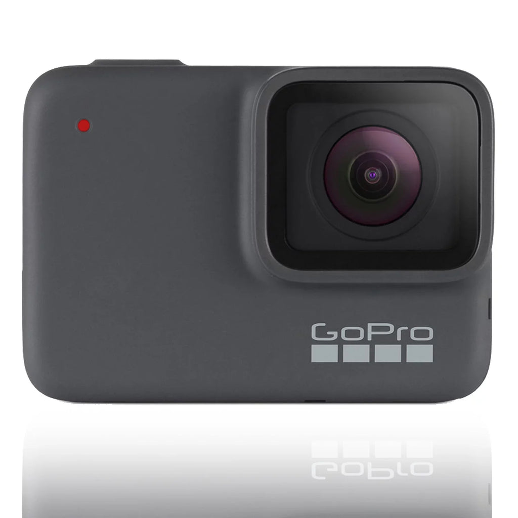 Restored GoPro HERO7 Silver Camera + Super Suit Dive Housing Case ECommerce Packaging Liquidproof Digital Action Camcorder With Touch Screen 4K HD Video 12MP Photos (Refurbished)
