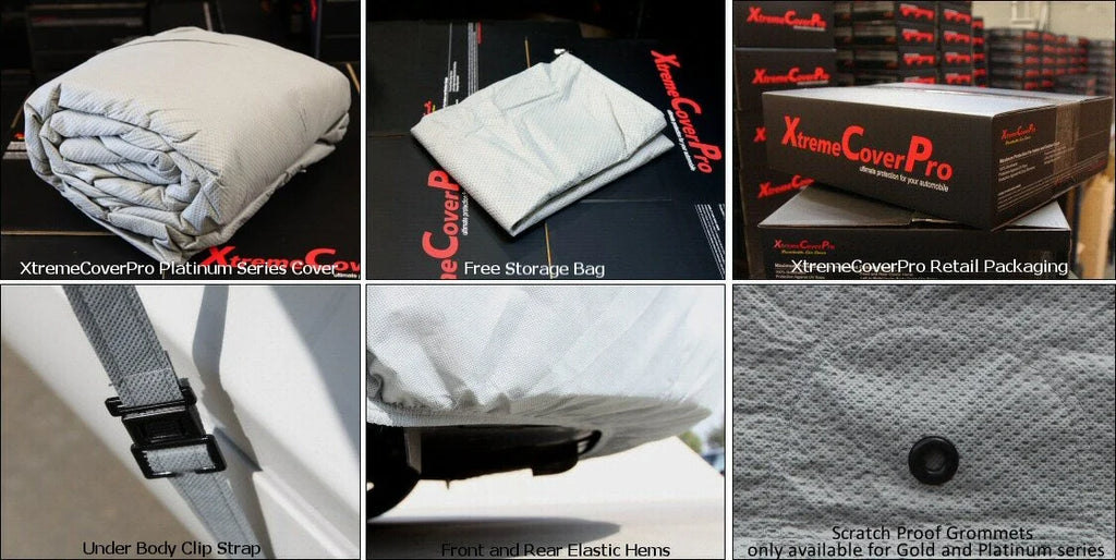 Car Cover Fits 2000 2001 2002 2003 2004 2005 2006 2007 2008 2009 Mazda MX-5 Miata XCP XtremeCoverPro Fluidproof Platinum Series Black
