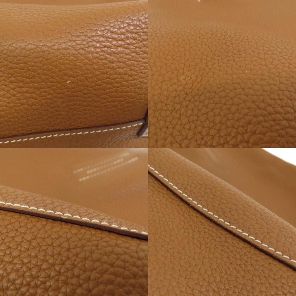 Hermes double sense 45 gold orange tote bag taurillon ladies HERMES (Good)