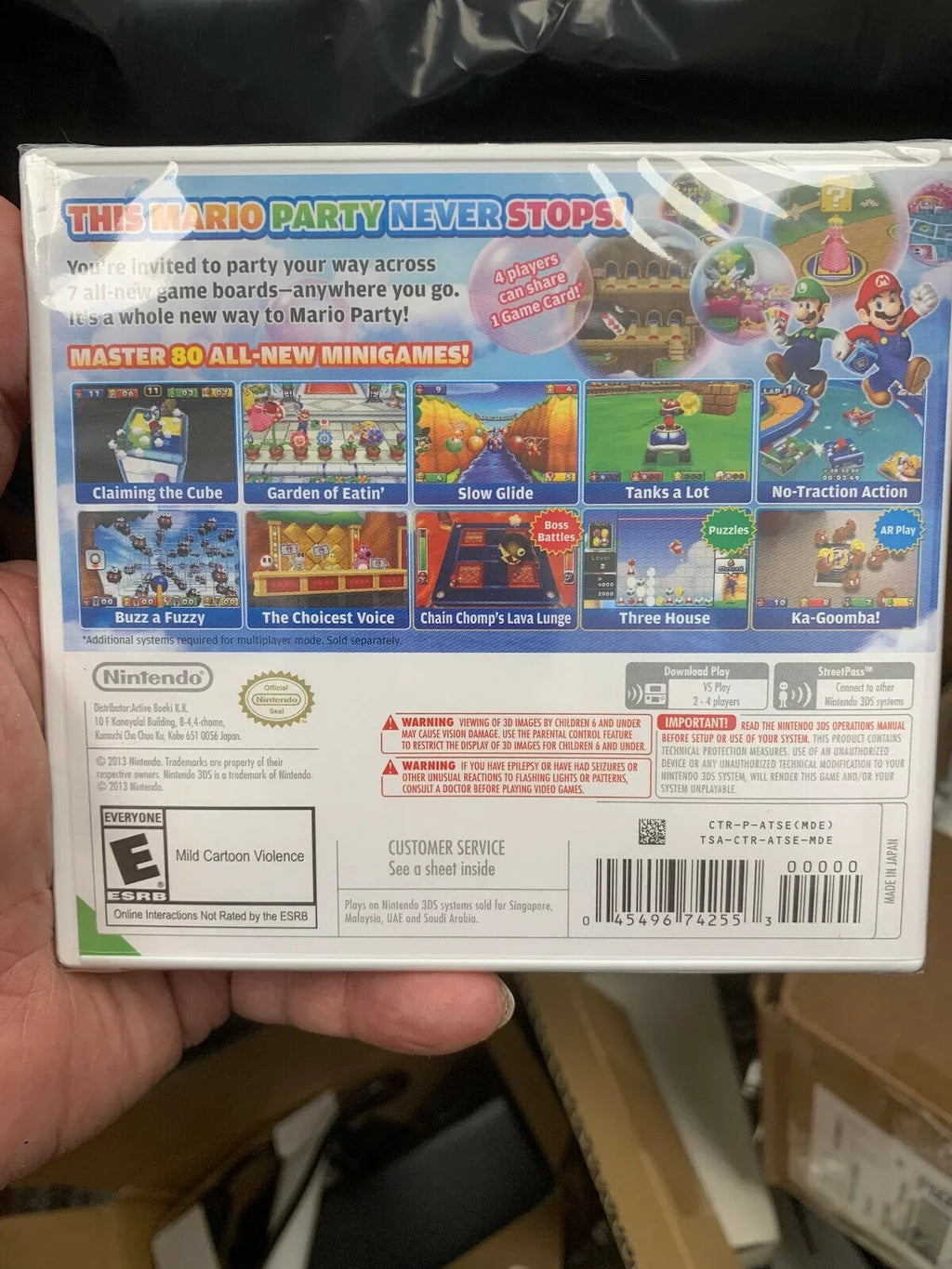 Mario Party: Island Tour (Nintendo 3DS; 2013) World Edition