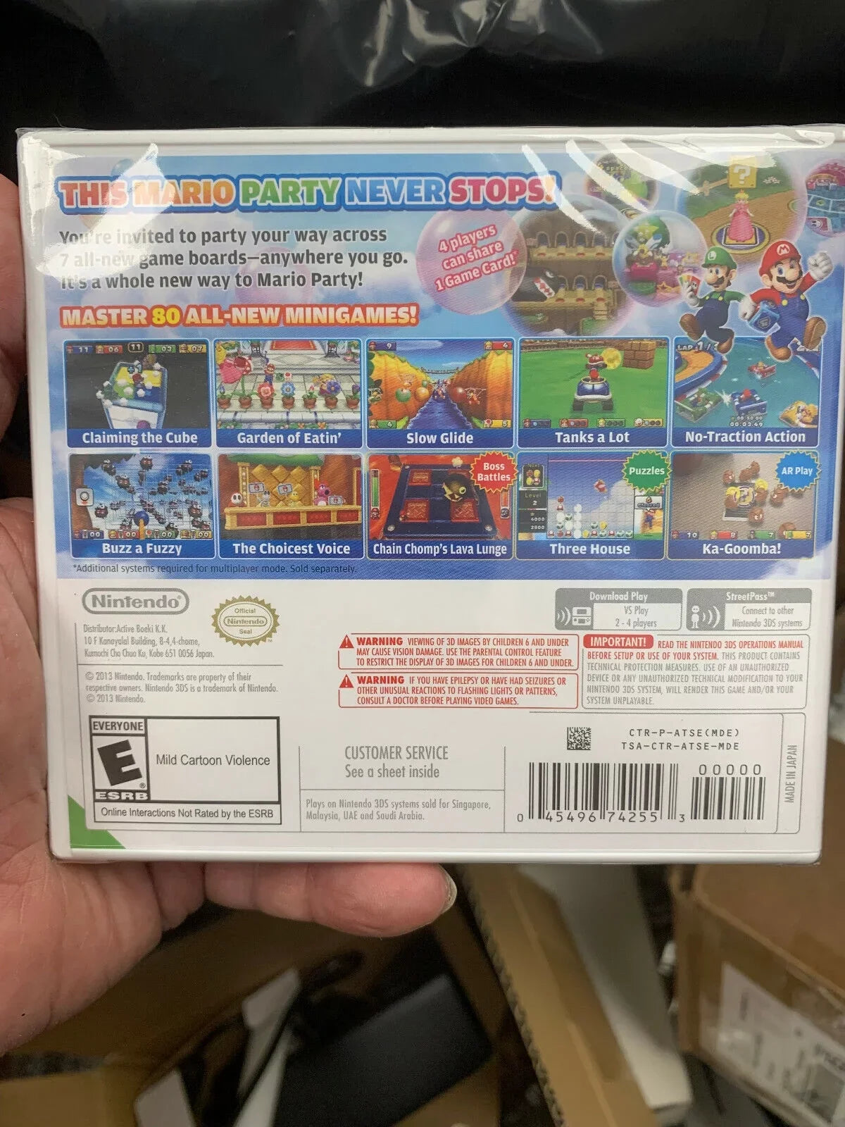 Mario Party: Island Tour (Nintendo 3DS; 2013) World Edition