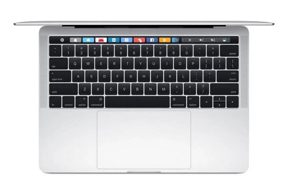 Apple A Grade Macbook Pro 15.4-inch (Retina DG; Silver; Touch Bar) 3.1Ghz Quad Core i7 (Mid 2017) MPTV2LL/A-BTO 128GB HDD 16GB Memory 2880x1800 Display Mac OS Sierra Power Adapter Included