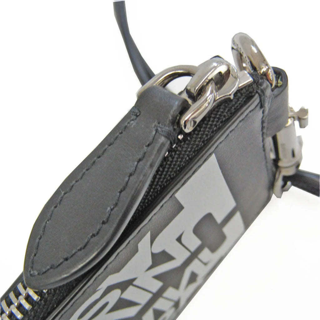 Burberry Coin Case 8051832 Leather Card Case Black (Good)