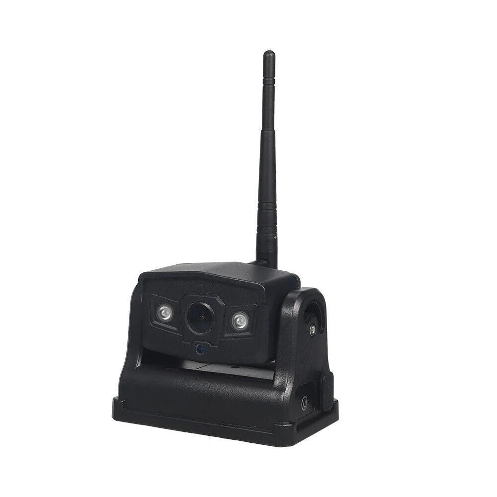 JahyShow High-Capacity 9600mAh Battery Backup Camera; Magnetic WiFi Wireless; Front/Rear View
