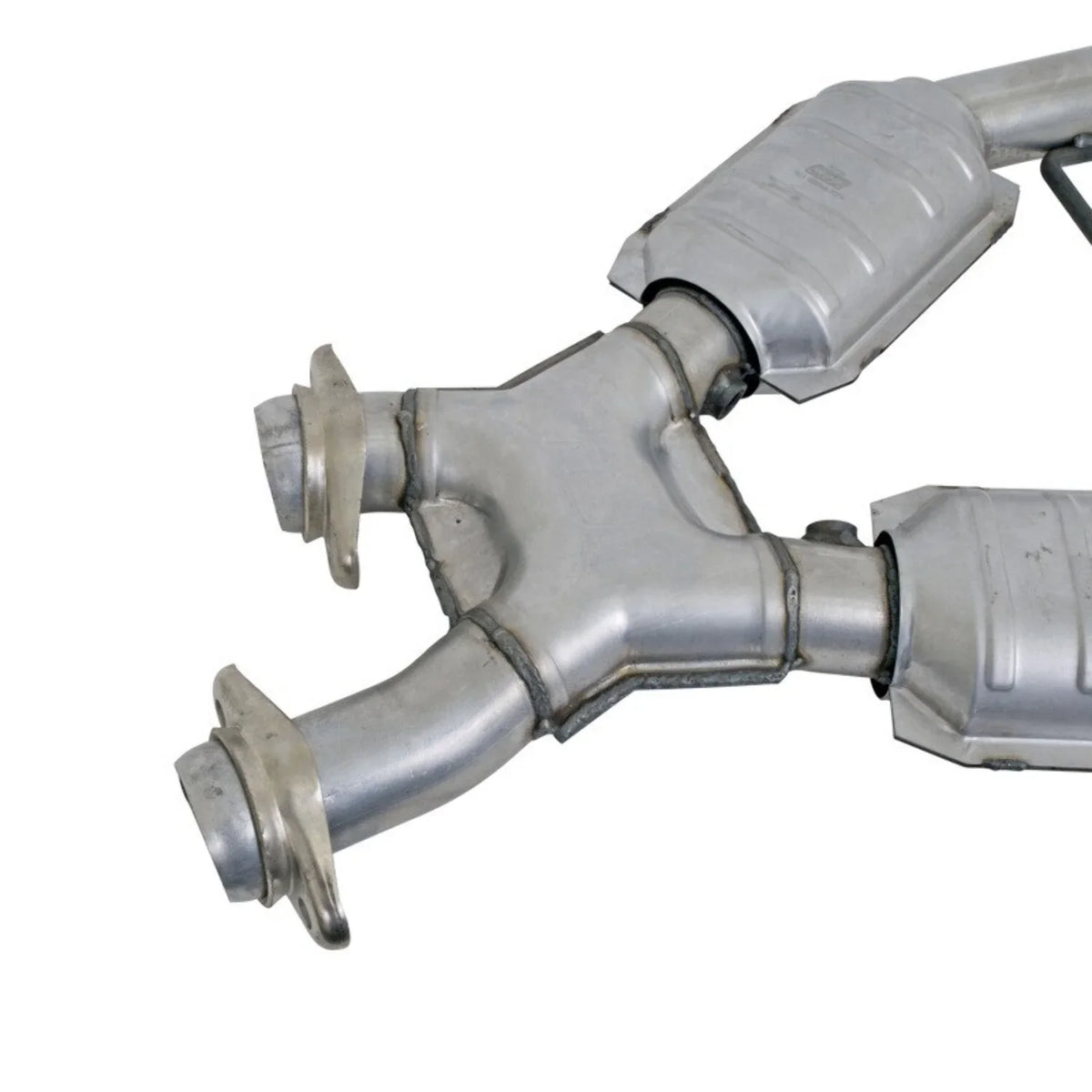 BBK 96-98 Mustang 4.6 GT High Flow X With Catalytic Converters - 2-1/2 Fits select: 1996-1998 FORD MUSTANG