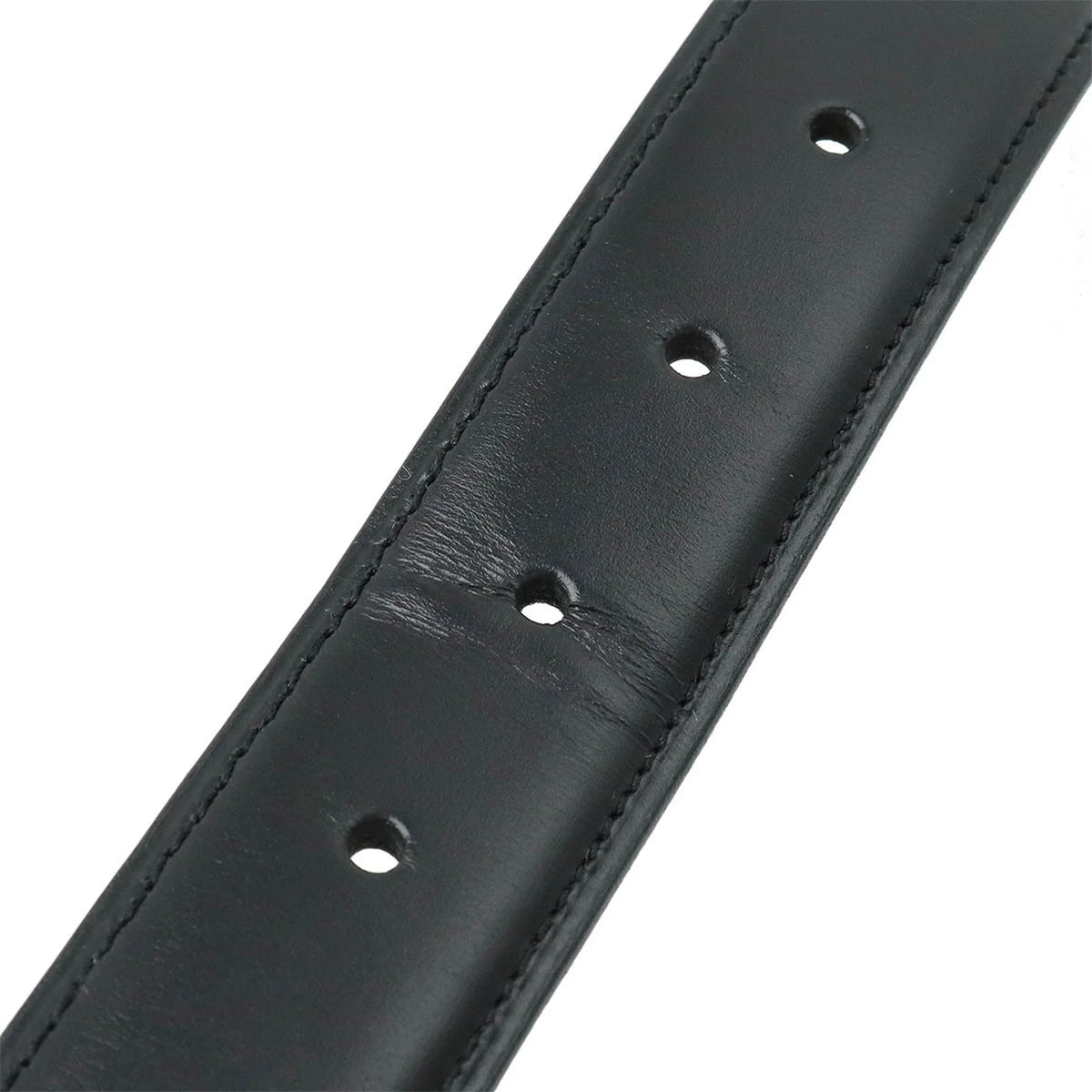 Cartier Belt Leather Black Actual size approx. 109.5cm L5000011 (Like New)