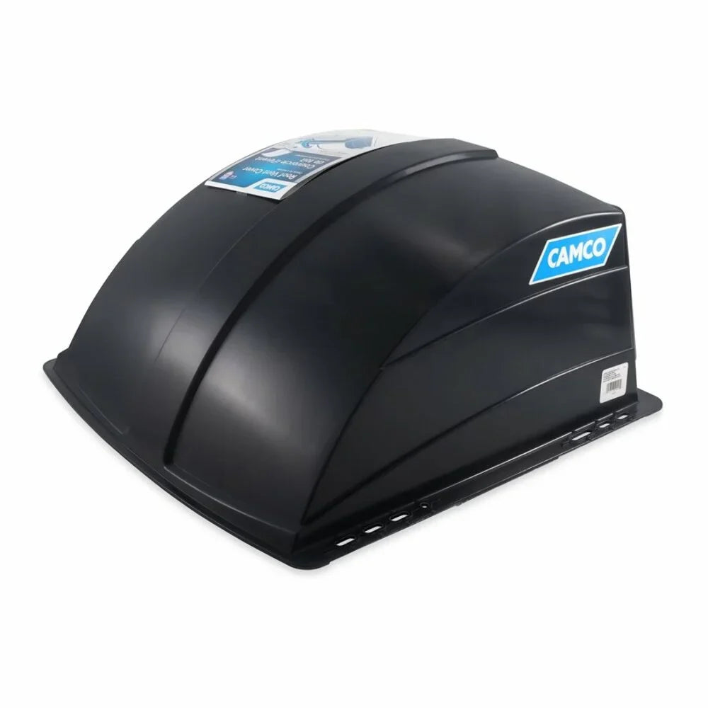 Camco Camper/RV Roof Vent Cover | Features High Flow Ventilation with an Aerodynamic Design; Heavy-Duty UV Stabilized Resin Construction; and Easy Installation | Smoke Grey (40453)