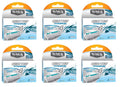 Schick Quattro Titanium Refill Cartridges - 24 Count + Makeup Blender Stick; 12 Pcs