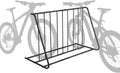YGDU 6-Bicylce Capacity Steel Double-Sided Bike Rack Stand/Grid Bicycle Parking Storage Holder; Black