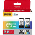 Canon 4988C005 (PGI-275; CLI-276) Multipack Ink; Black/Cyan/Magenta/Yellow
