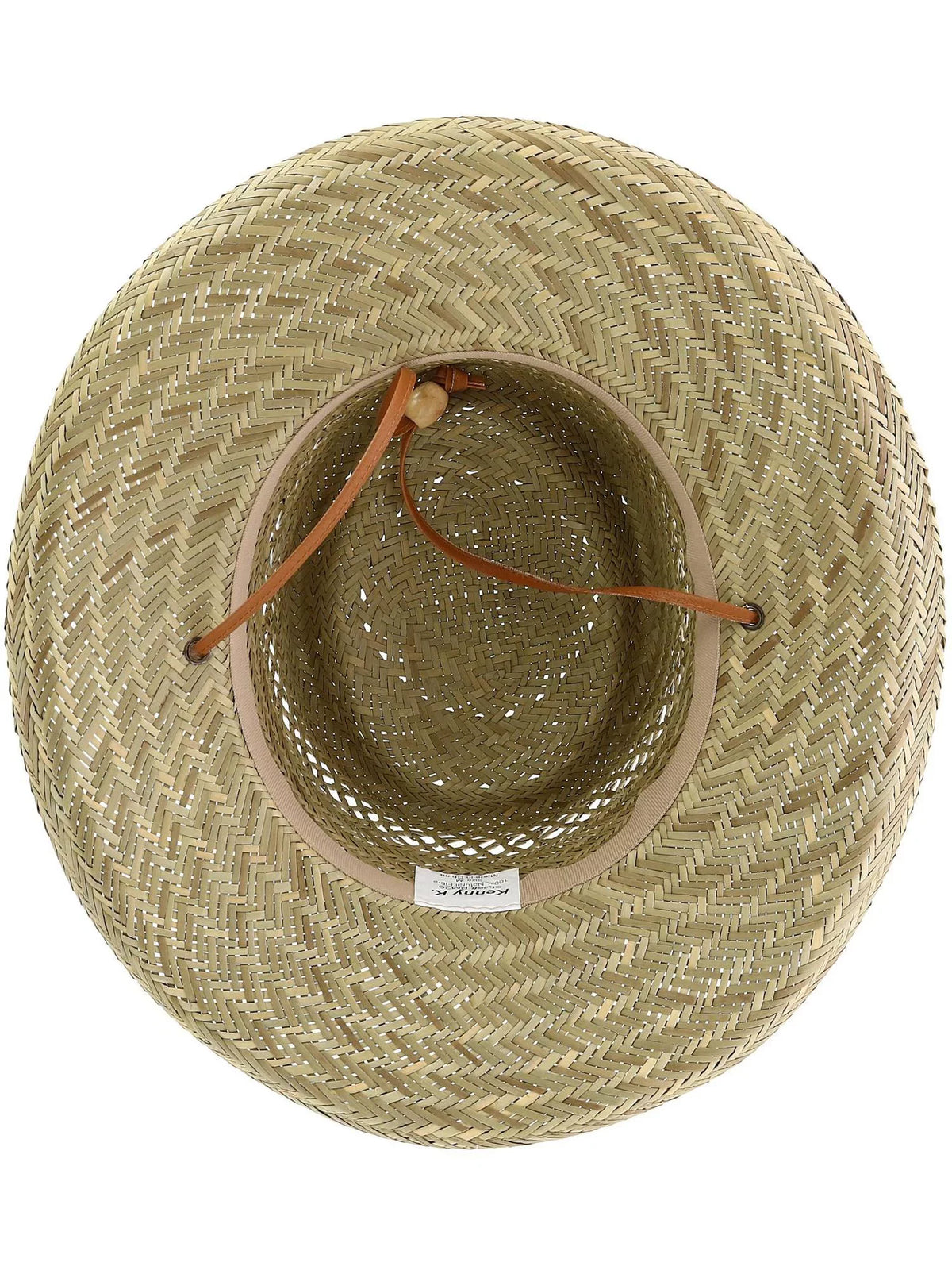 Kenny K Unisex Rush Straw 3 mm Brim Gambler Hat