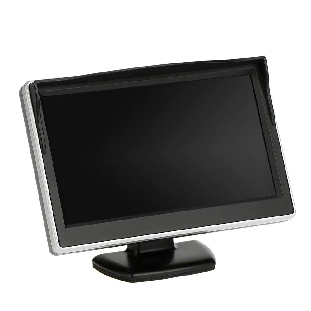Htovila 5 cm TFT LCD Display Monitor Car Rear View Backup Reverse System + HD Parking Camera