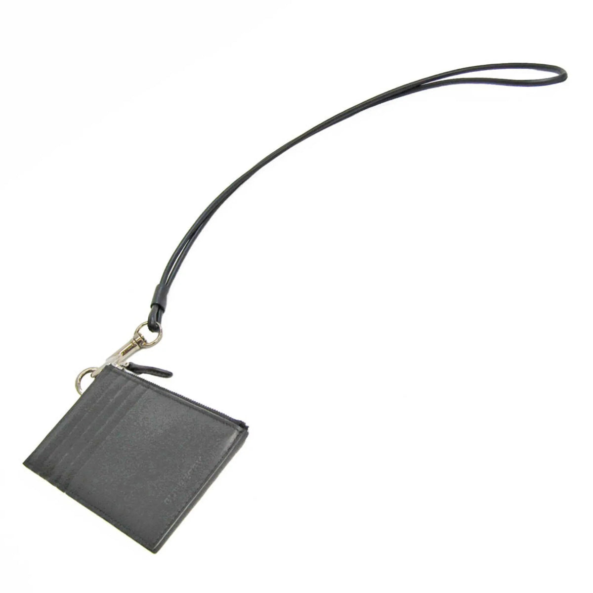 Burberry Coin Case 8051832 Leather Card Case Black (Good)